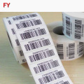 PET / Paper security variable number sticker with barcode